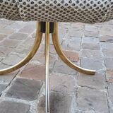 3 rotating vintage armchairs