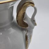 Limoges porcelain vase Castel decorated in the Empire style Saint-Cloud