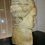 Plaster bust
