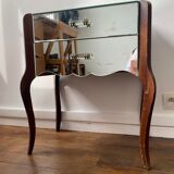 Bedside table mirror art deco