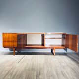 Enfilade avec tiroirs et étagères vintage 60