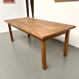Solid beech farmhouse table