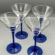 Set of 4 Luminarc cocktail glasses made in France