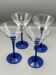 Set of 4 Luminarc cocktail glasses made in France