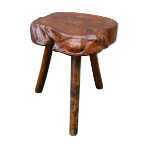 tabouret brutaliste en