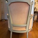 Louis XVI style bergère armchair