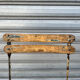Wood and metal bistro chair