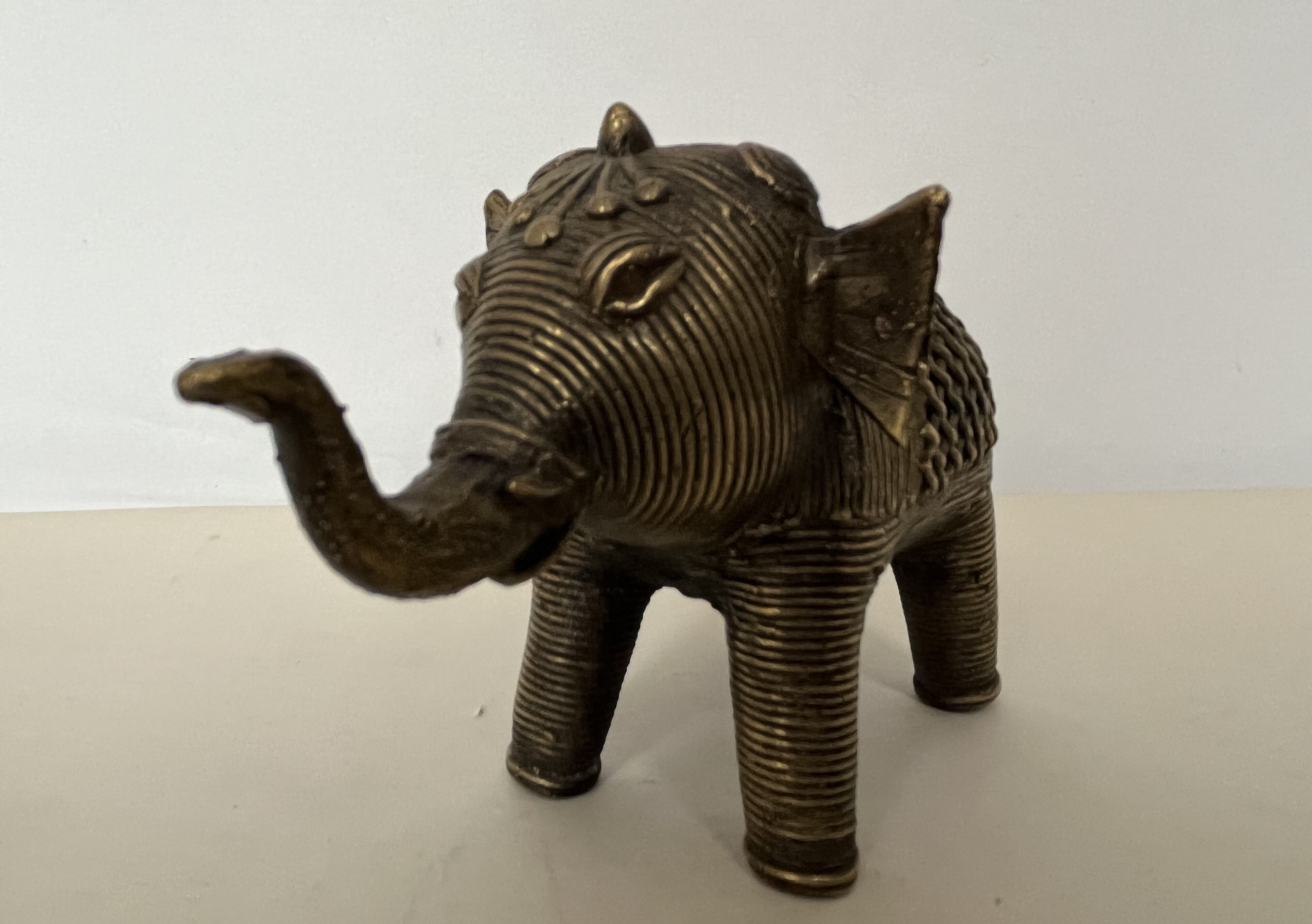 Brass elephant