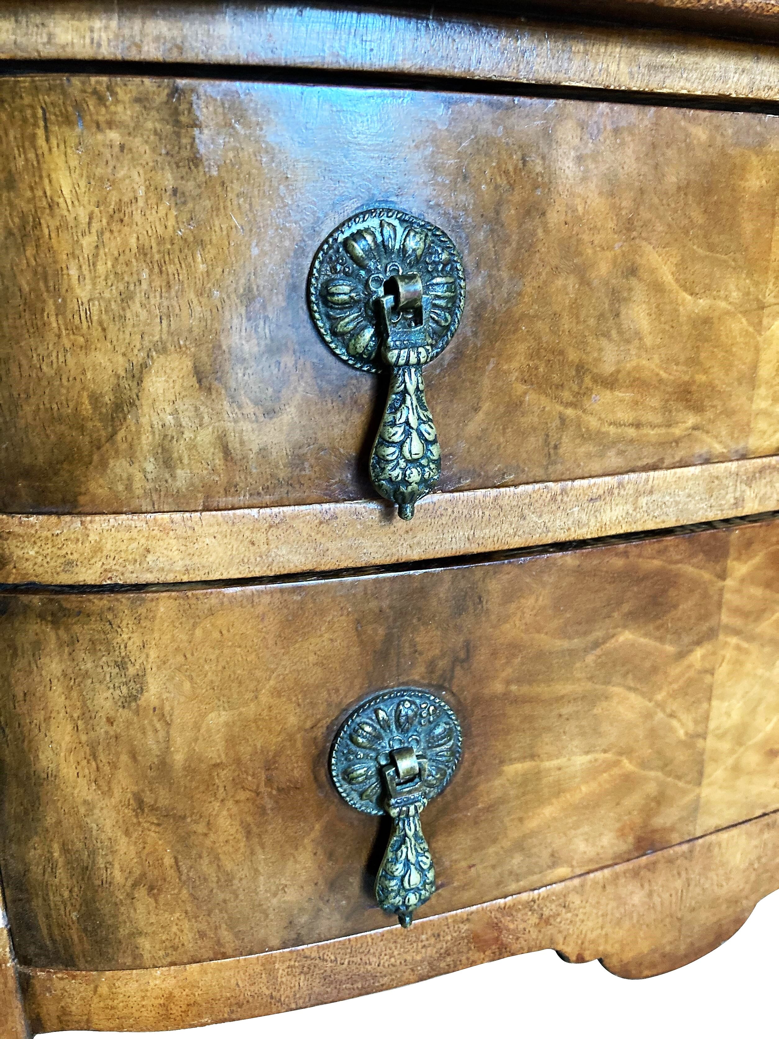 19th-century Chippendale-style lowboy