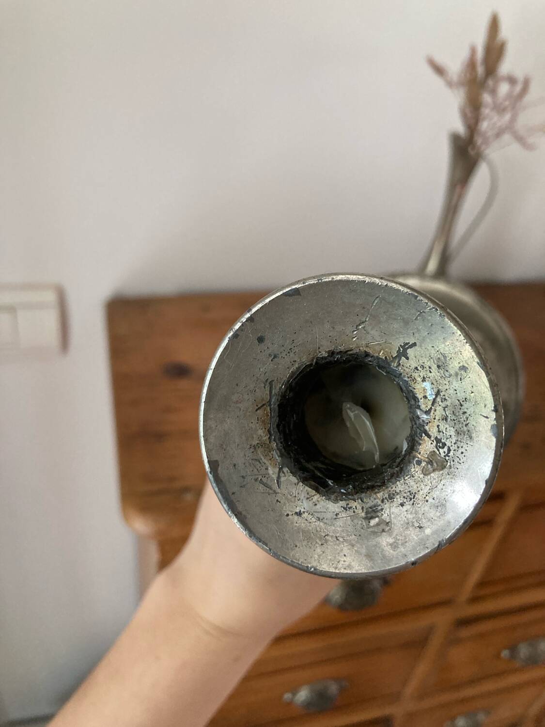 Vintage candle holder