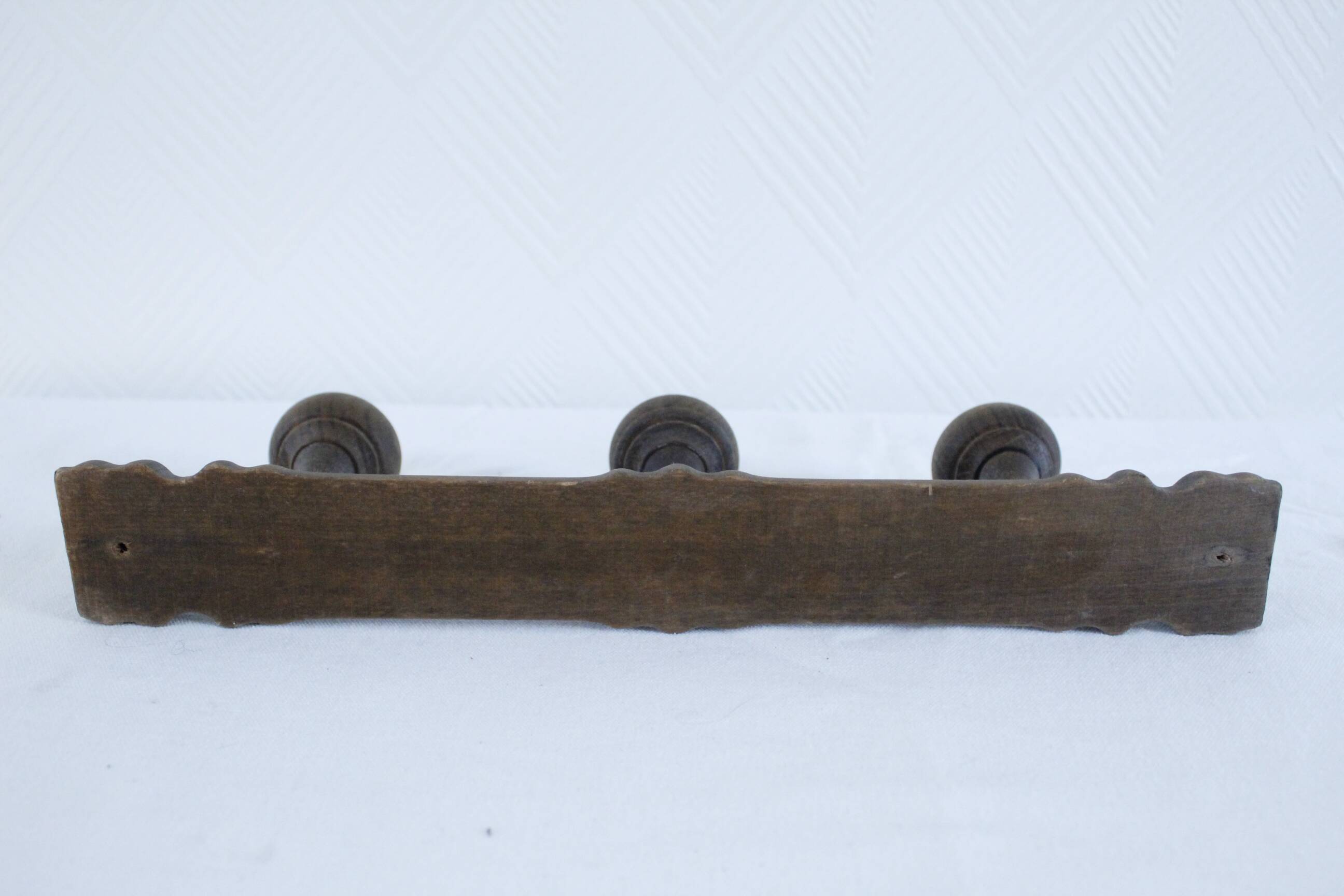Vintage wooden coat rack