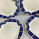 6 Flat plates Vintage france Badonviller