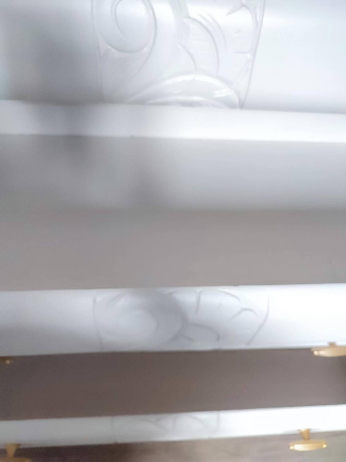 RESTORED CHEST OF DRAWERS WITH MARBLE PLATE