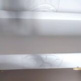 RESTORED CHEST OF DRAWERS WITH MARBLE PLATE