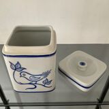 Vintage porcelain pot 70s