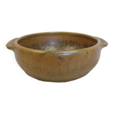 Old stoneware salad bowl