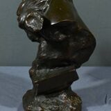 Bronze “Capture”, signed E.Villanis – Late 19th century