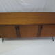 Vintage teak line pins feet