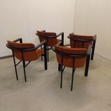 Leolux Hugo de Ruiter Cachucha set of 4 chairs