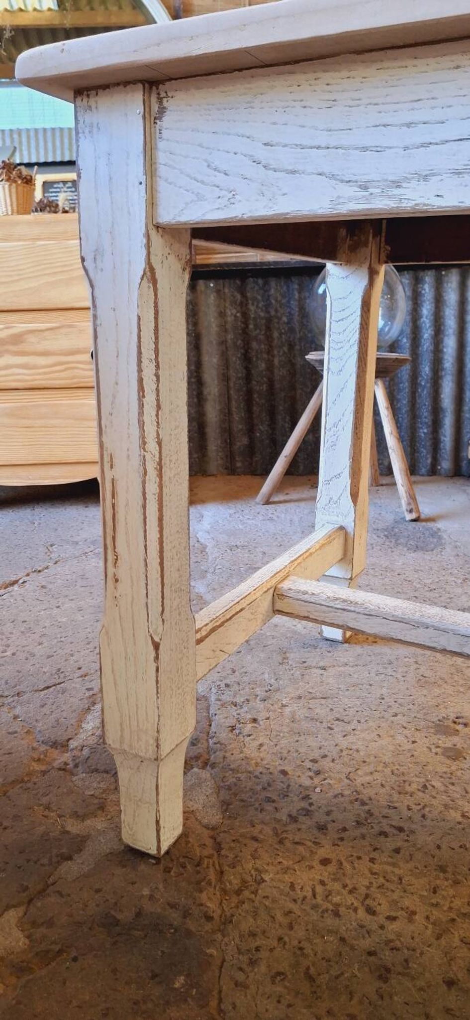 Old farmhouse table