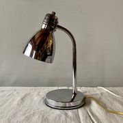 Lampe d'appoint Massive vintage en métal chromé