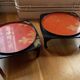 pair of Japanese lacquer trays "Ozen" 19th century/Meiji