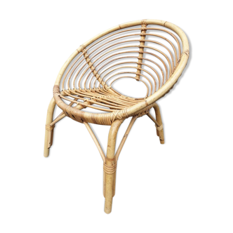 Child rattan armchair