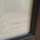 Lithography framed by Pancrace Bessa