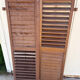 Louvre metal shutters