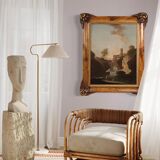 Great Italian landscape painting from 18th century