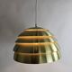 Vintage dome pendant lamp by Hans Agne Jacobsen AB for Markaryd from Sweden model T325/450 'Lamingo'
