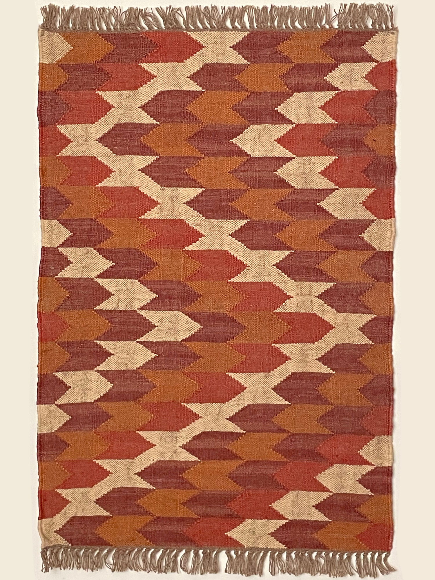 2.5 x 4 jute handwoven kilim runner carpet, rug, 75 x 120 cm