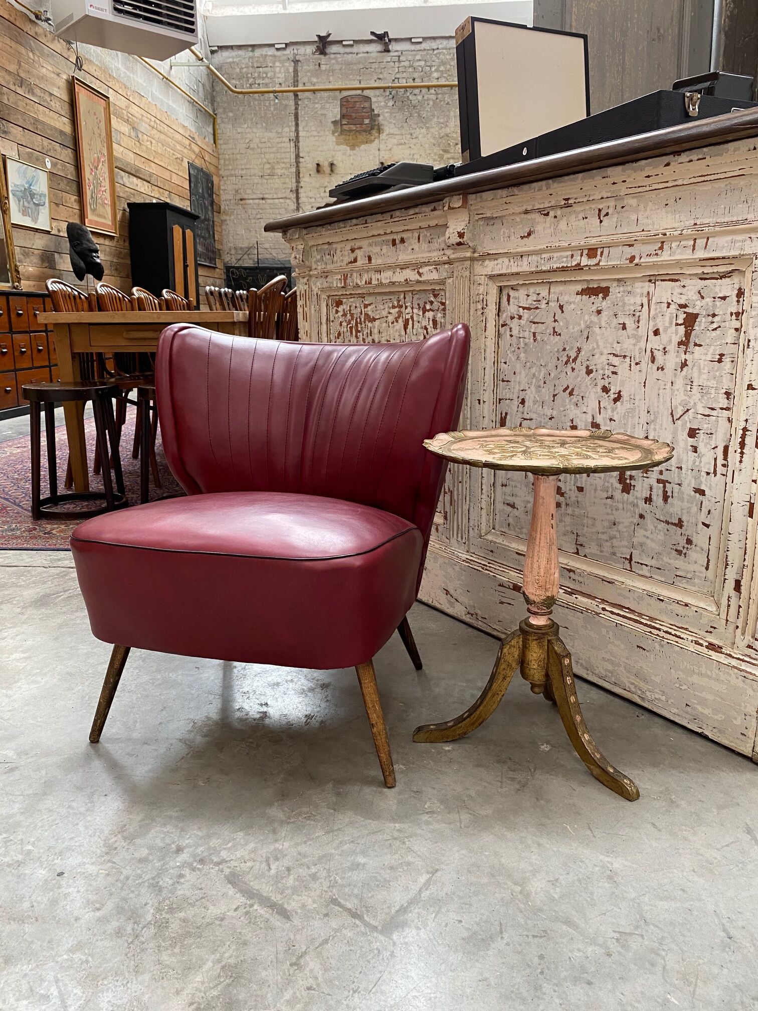 Cocktail armchair 60s