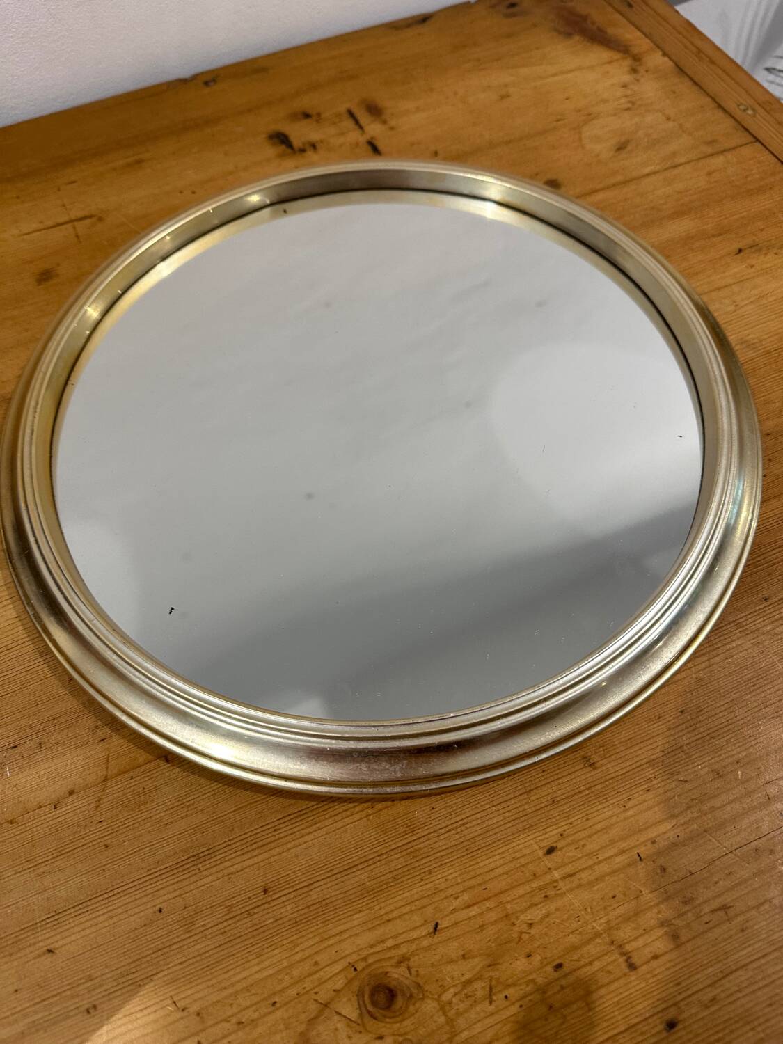 Vintage tray mirror