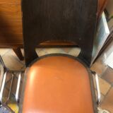 Set of 4 chairs model Barrel Manhattan circa 1970