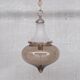 Antique two tone french pendant light