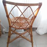 Vintage bamboo chair