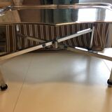 Metal tray and tripods
