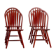 Série de 4 chaises scandinaves vintages