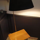 Lampadaire vintage 1960 a tablette et range disques