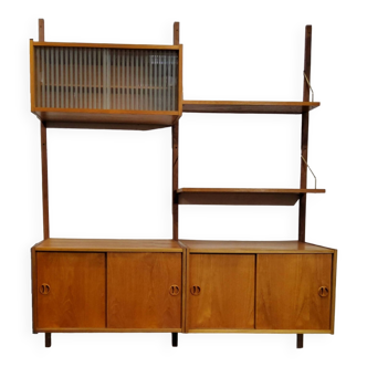 Scandinavian Danish wall unit 1970s