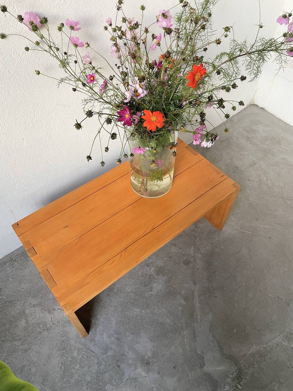 Maison Regain pine coffee table