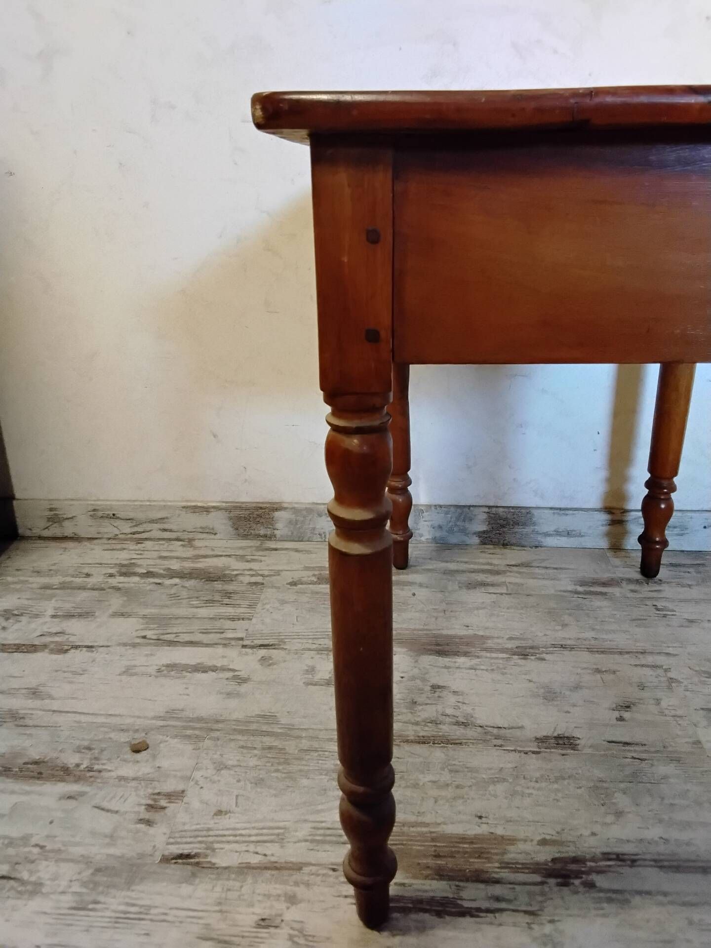 Old wooden table