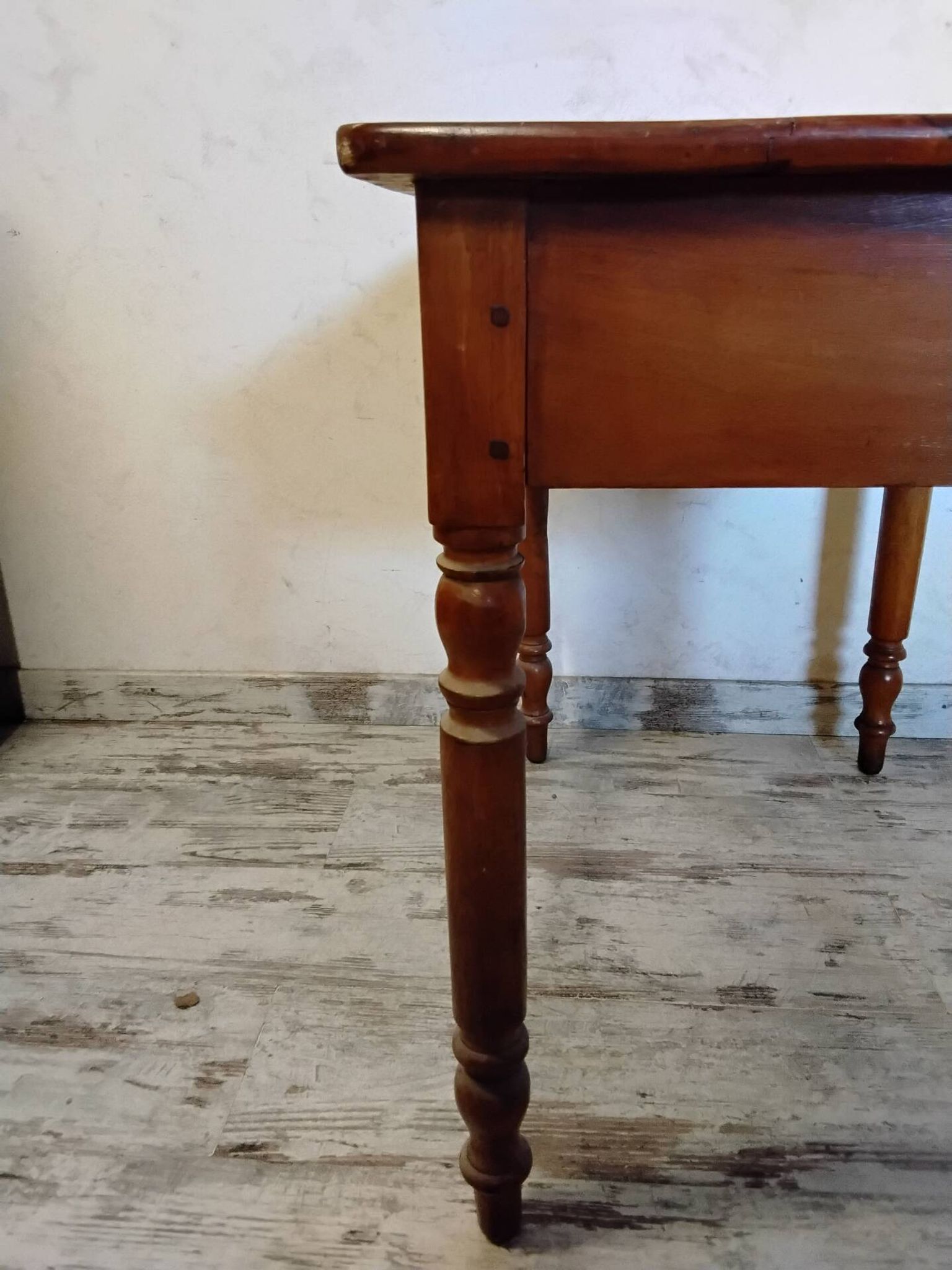 Old wooden table