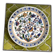 Decorative ceramic plate