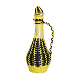 Bottle yellow and black scoubidou