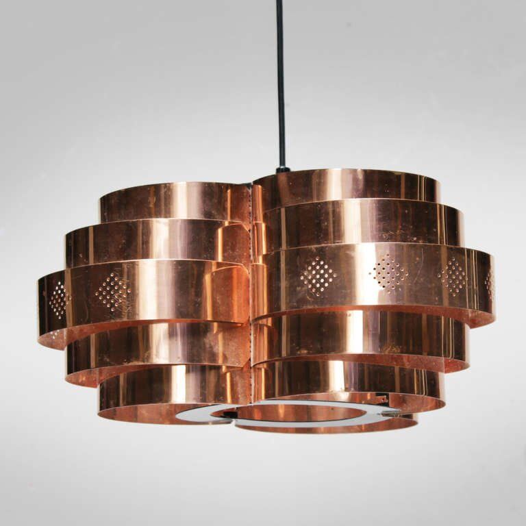 Danish suspension by Verner Schou for Coronell Elektro