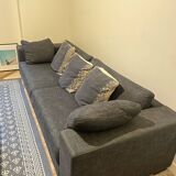 Home Spirit modular sofa in anthracite fabric – contemporary design