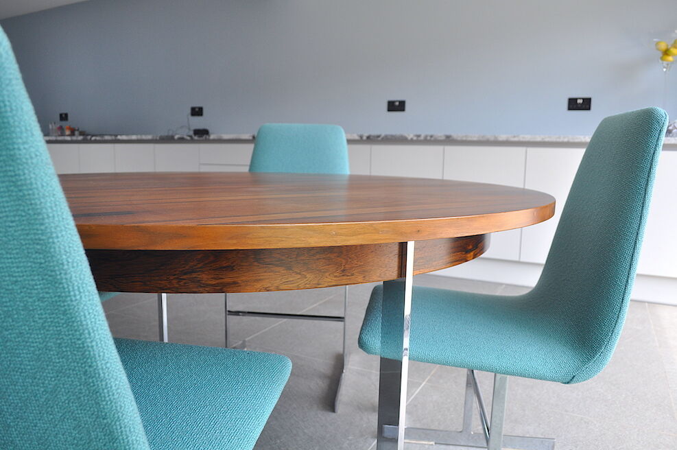Rosewood Dining Table & Chair Set by Richard Young for Merrow Associates