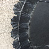 Mirror wrought iron old oval 92 cm x 72 cm